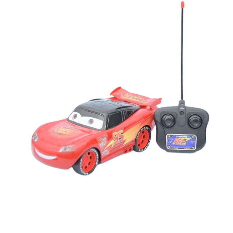 Disney 3D McQueen Remote Control Car With Colorful Lights Toys