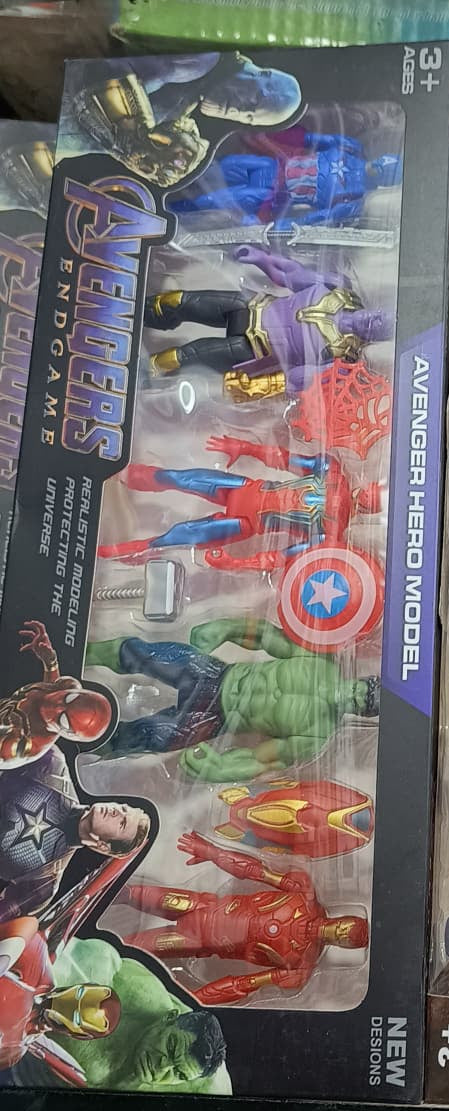 Avenger Hero Model & Superhero Action Figure Set β 5 Pcs Toys