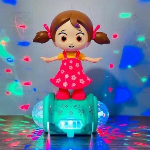 360° Rotating Musical Dancing Baby Toy With LED Lights