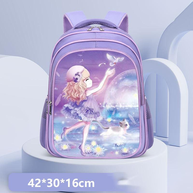 Lavender Dream Fairy Backpack / School Bag