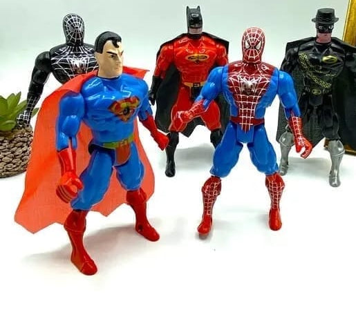 Superhero Legends Action Figure Set – 5 Pcs Toys