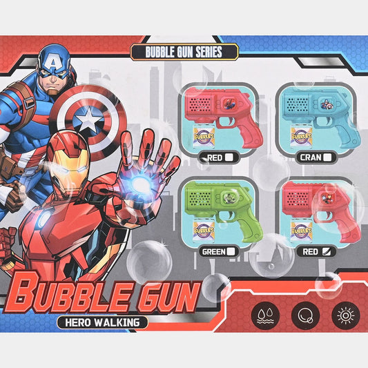 Electric Bubble Gun Blaster With Lights Toys