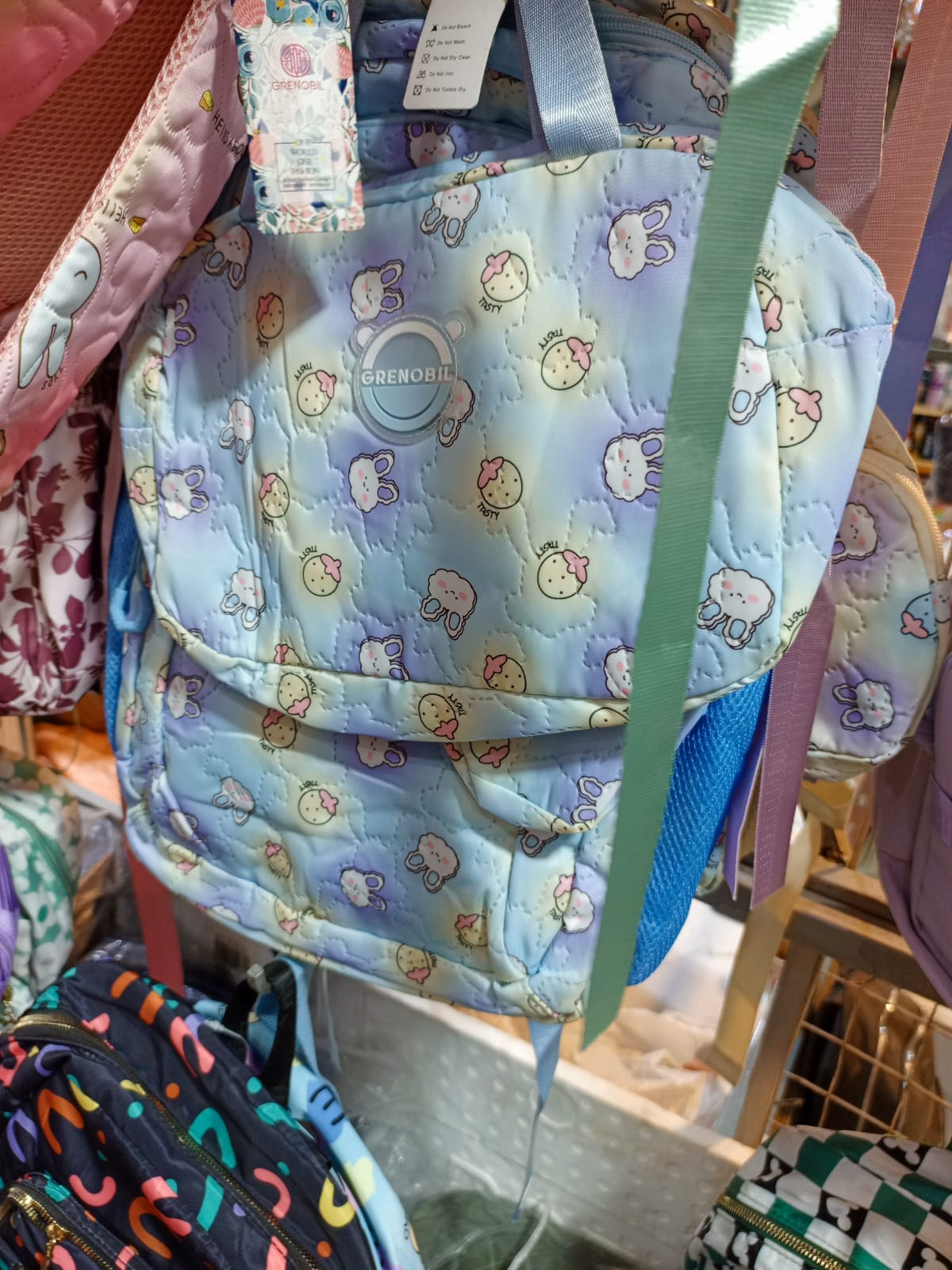 Rainbow Unicorn & Stars School Bags/ Backpack 3 Piece Set (Free Shipment)