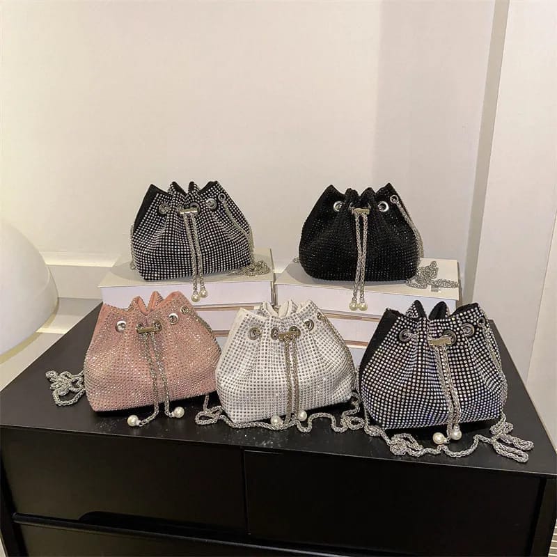 Luxury Rhinestone Embellished Cross body Bags