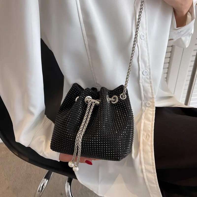 Luxury Rhinestone Embellished Cross body Bags