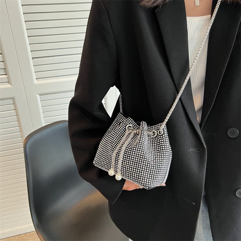 Luxury Rhinestone Embellished Cross body Bags