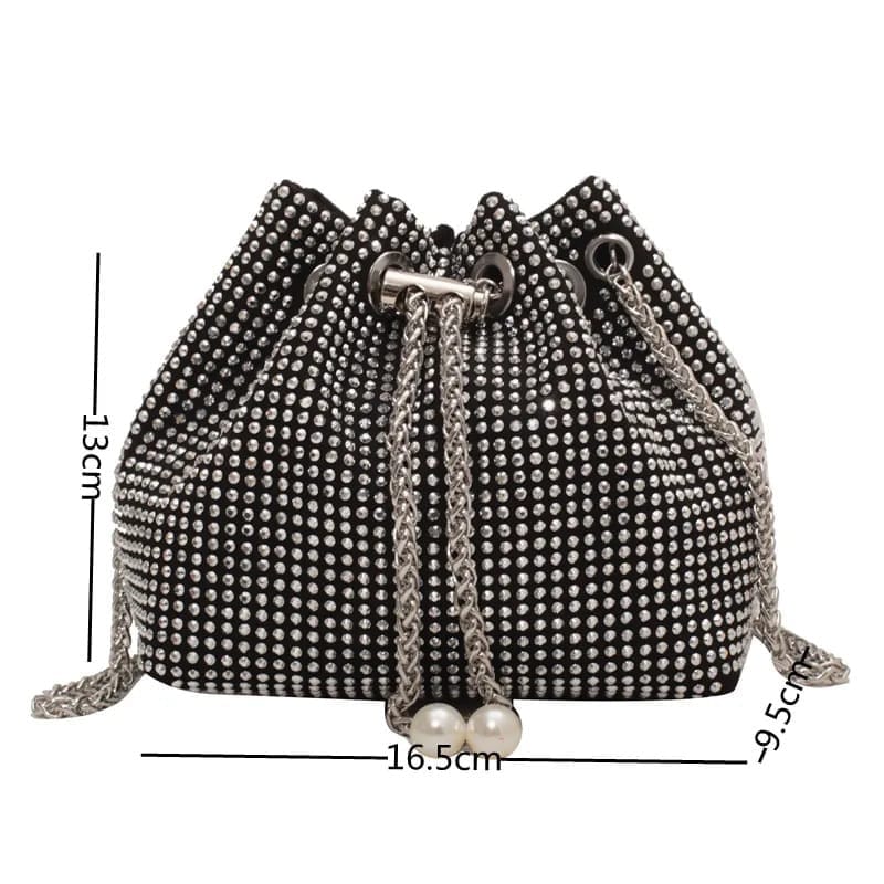 Luxury Rhinestone Embellished Cross body Bags