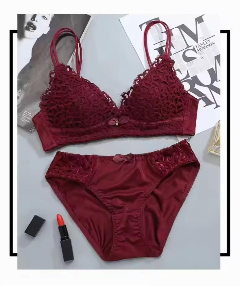 Luxe Romance Imported Bra Set Lingerie