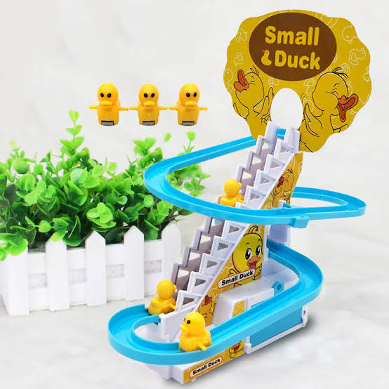 Happy Duck Track Set Toys With Music & LED Flashing Lights Fun Gifts - Great Birthday Gift