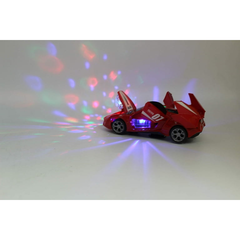 SDR Electric Open Able Doors Super Racing Bump-N-Go Car Toys