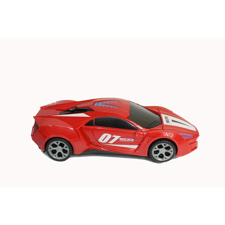 SDR Electric Open Able Doors Super Racing Bump-N-Go Car Toys