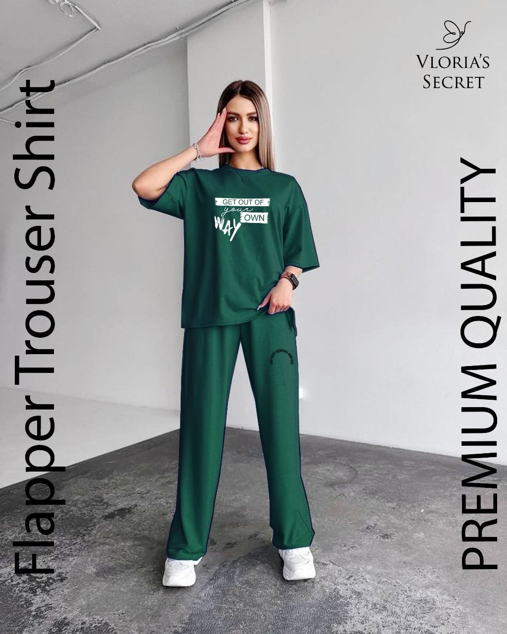 Ladies Branded Cotton Trouser Shirt / Night Wear