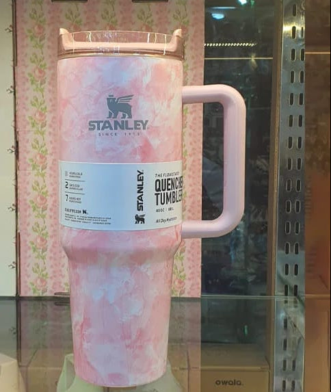 Stanley Quencher H2.0 Tumbler 40 oz Marble Print Accessories