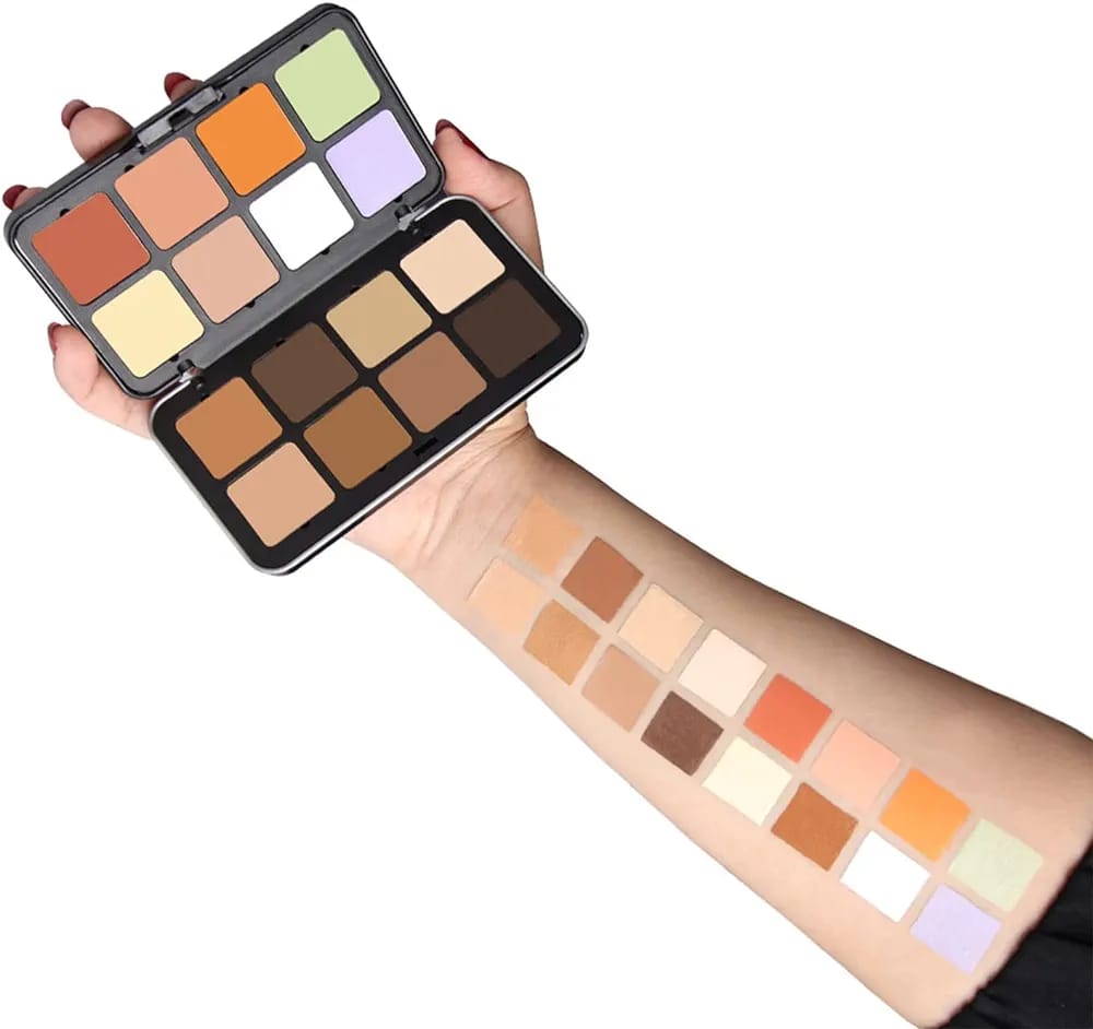 Carla Secret Camouflage HD Palette All In One Makeup Cosmetics