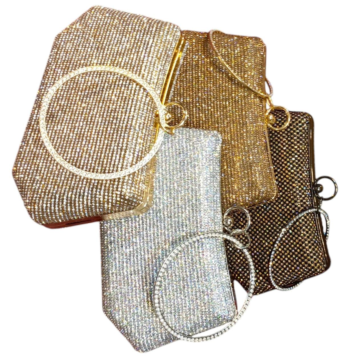 |Elegant Luxe Handle Clutch / Bags