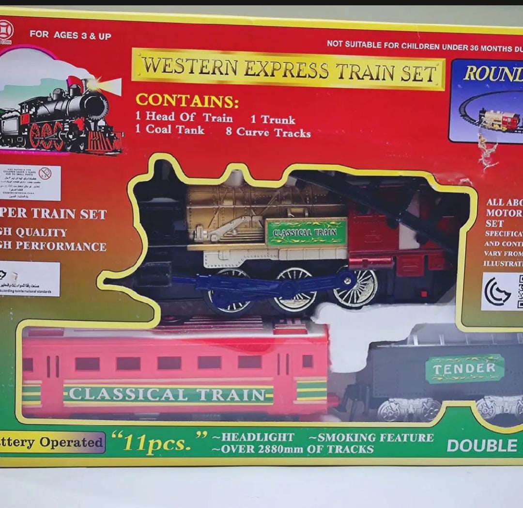 Western Express Train Set 11 Pcs / Toys