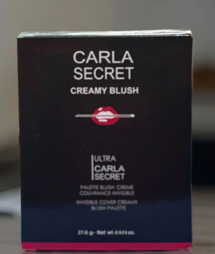 Carla Secret Cream Blush & Concealer Palette Cosmetics