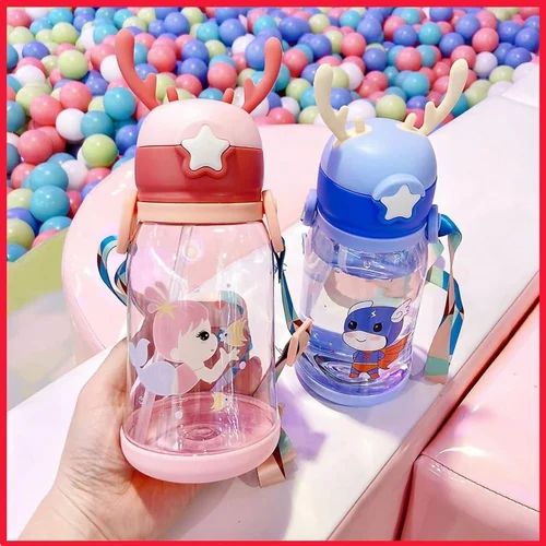 Adorable Reindeer themed Kids Water Bottle (Free Shipment)