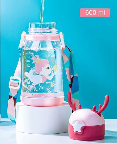Adorable Reindeer themed Kids Water Bottle (Free Shipment)