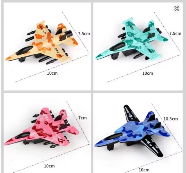 4 Pieces Best Quality Alloy Plane Set Toys