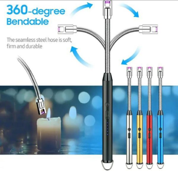 Arc Electric Lighter USB Rechargeable Accessories (Free Shipment)