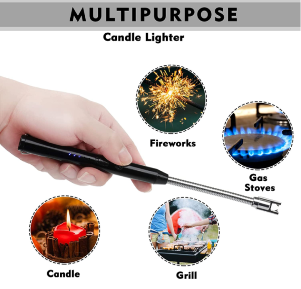 Arc Electric Lighter USB Rechargeable Accessories (Free Shipment)