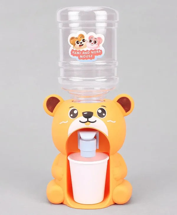 Cute Bear Water Dispenser Mini Drinking Fountain Pump Toys