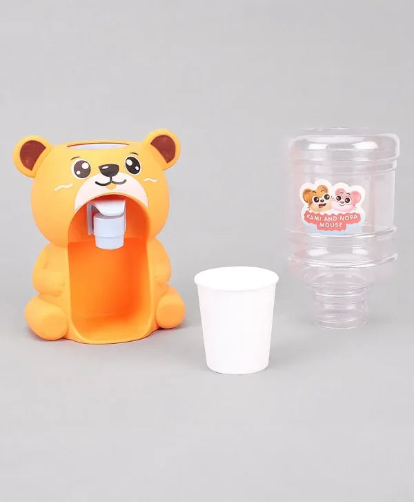 Cute Bear Water Dispenser Mini Drinking Fountain Pump Toys