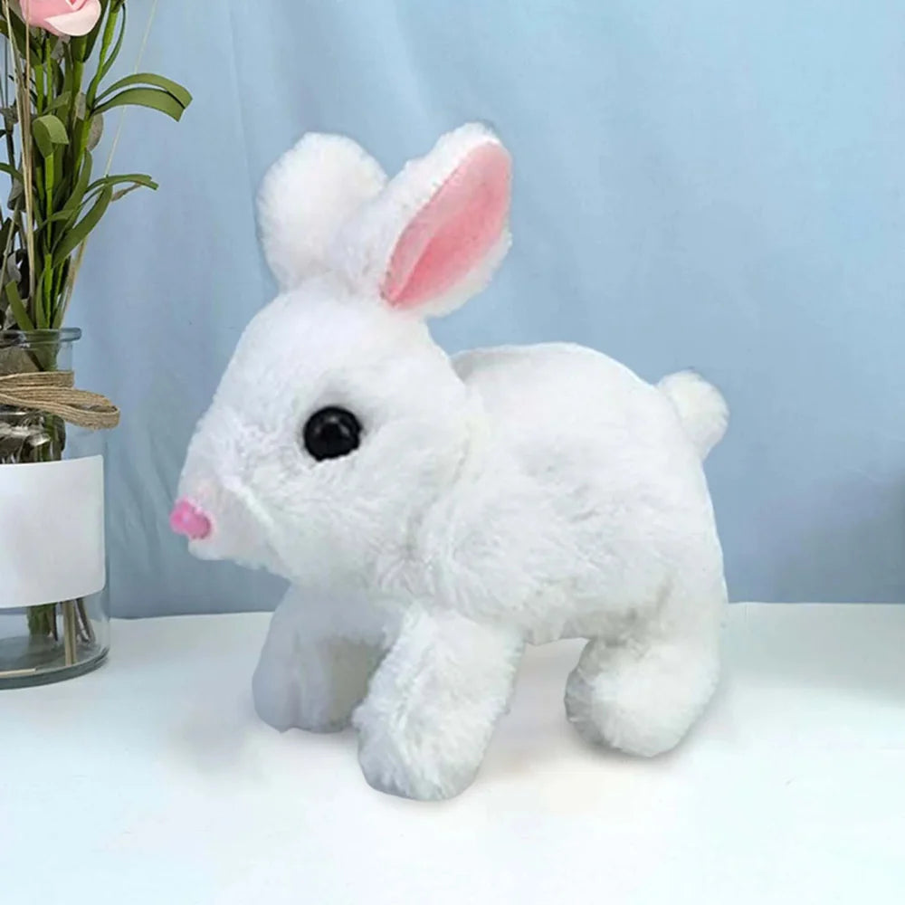 Cute Walking Bunny with Squeaky Sounds Toys