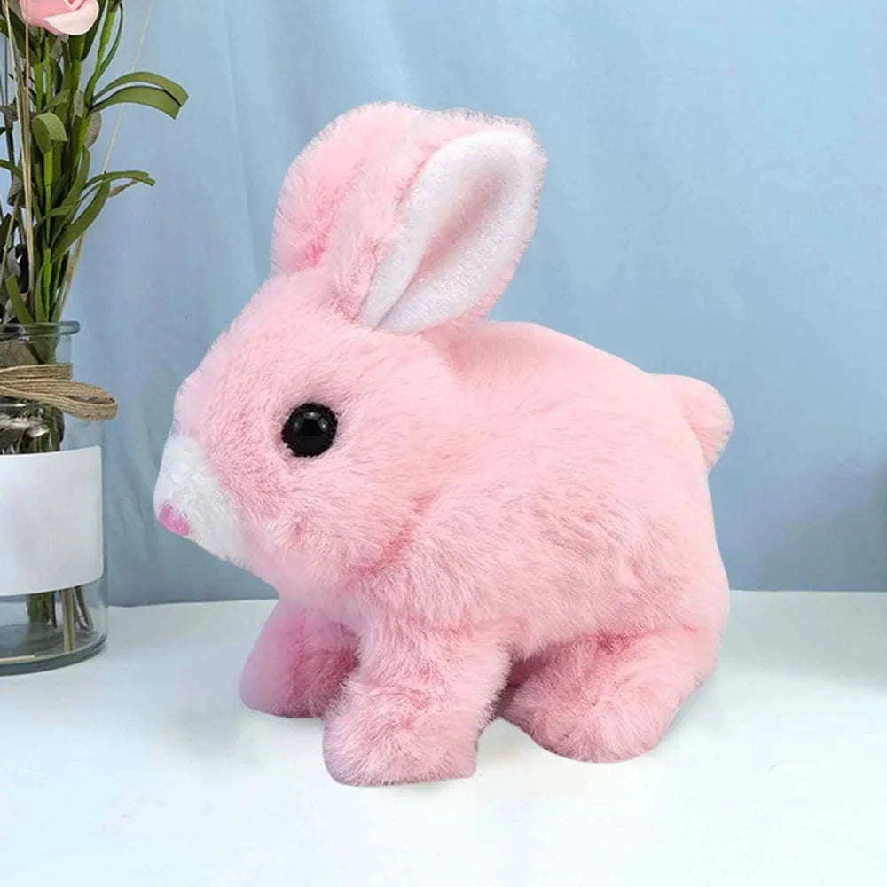 Cute Walking Bunny with Squeaky Sounds Toys