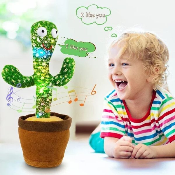 Dancing Cactus With Mufler Hat Toys (rechargeable) (Free Shipment)
