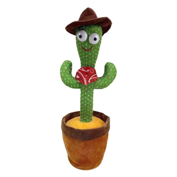 Dancing Cactus With Mufler Hat Toys (rechargeable) (Free Shipment)