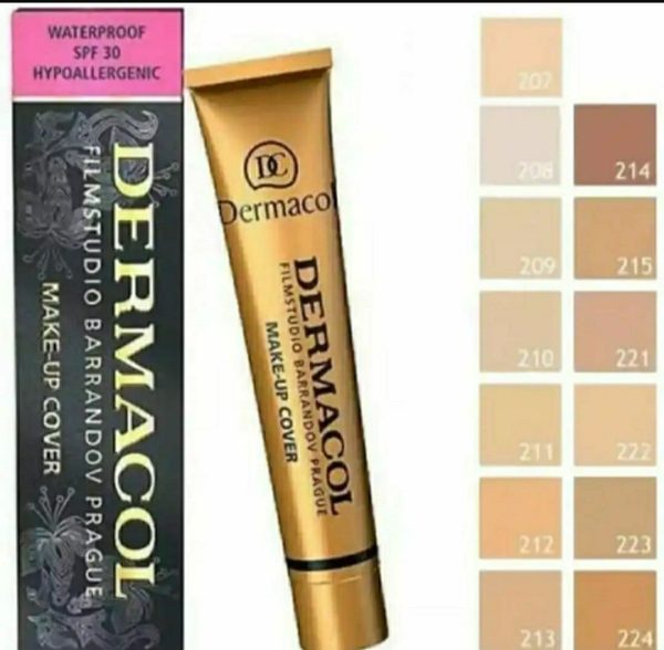 Dermacol Best Quality Makeup Cover Foundation 30 g Waterproof Foundation F11 Shade Cosmetics