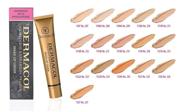 Dermacol Best Quality Makeup Cover Foundation 30 g Waterproof Foundation F11 Shade Cosmetics