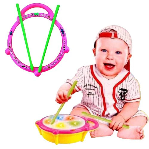 Musical Multi Colored 3D Flash Drum Educational Toys