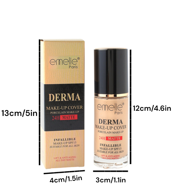 Emelie Derma Foundation (40ml) Cosmetics