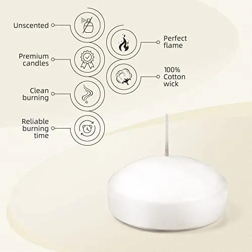 Floating Candles .. Pack Of 12 Accessories