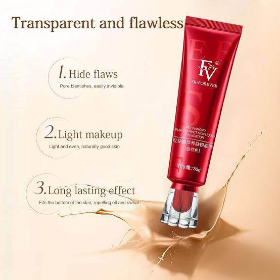 FV Waterproof Foundation Cosmetics