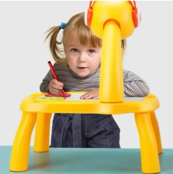 Giraffe Projection Painting Table With Music Toys (Free Shipment)