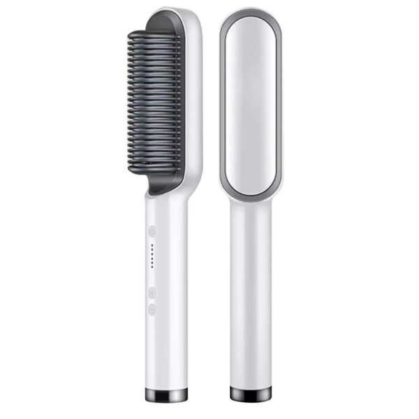 Hair Straightener Comb 2-in-1 Curling Iron Brush Cosmetics (Free Shipment)