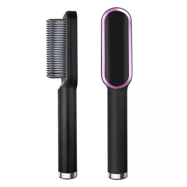 Hair Straightener Comb 2-in-1 Curling Iron Brush Cosmetics (Free Shipment)