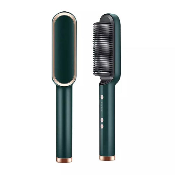 Hair Straightener Comb 2-in-1 Curling Iron Brush Cosmetics (Free Shipment)