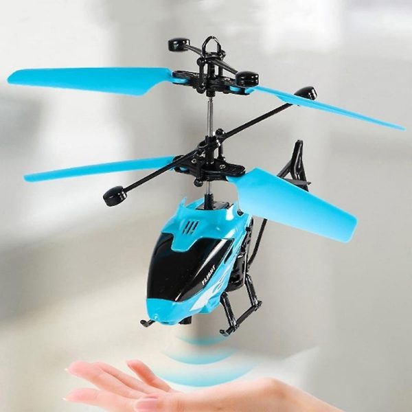Infrared Induction with LED Light Helicopter Toys (Free Shipment)