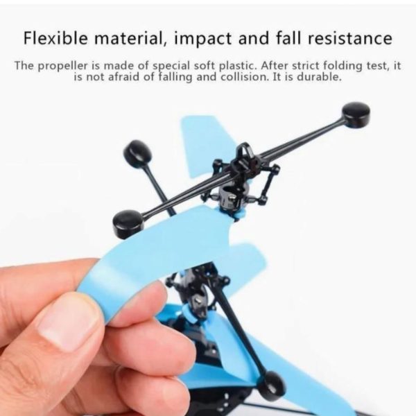 Infrared Induction with LED Light Helicopter Toys (Free Shipment)