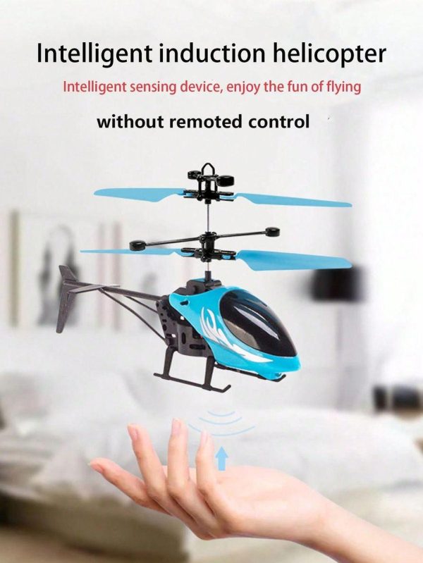 Infrared Induction with LED Light Helicopter Toys (Free Shipment)