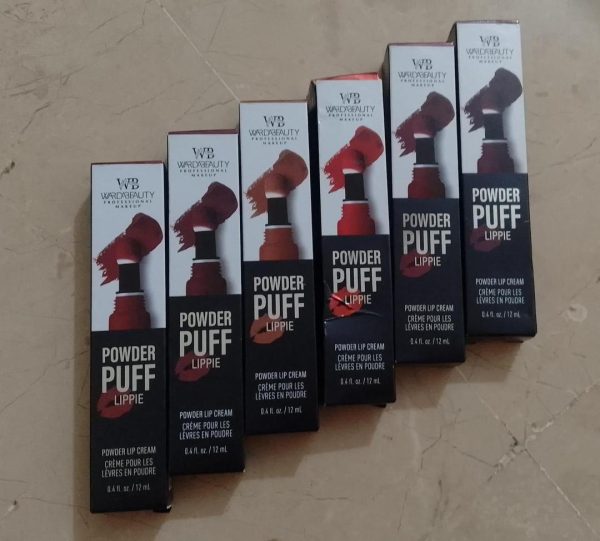 Lipstick/blush Powder Puff Lip Cream Random Color(12ml)Cosmetics