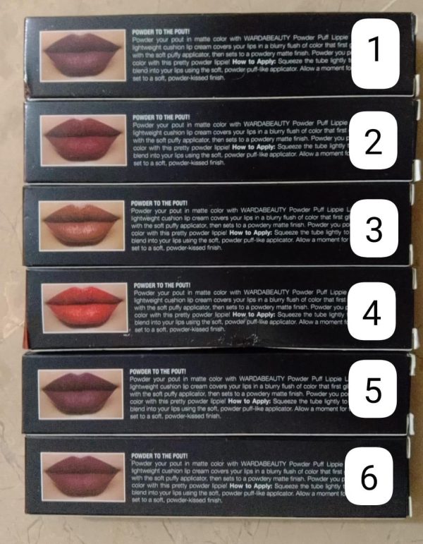 Lipstick/blush Powder Puff Lip Cream Random Color(12ml)Cosmetics
