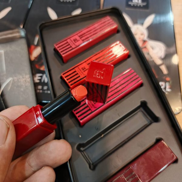 Luxury 5-in-1 Matte Lipstick Gift Set – Long-lasting, Highly Pigmented Lip Colors Cosmetics