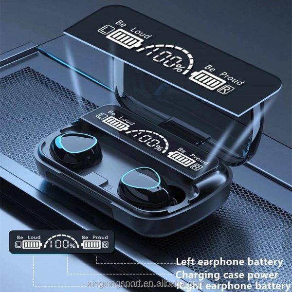 M10 Wireless Bluetooth Earbuds & Headphones Earphones Accessories (Free Shipment)