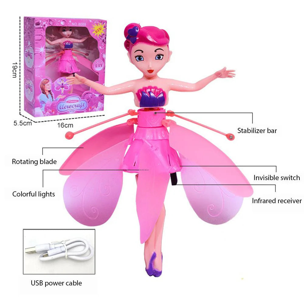 Magic Flying Fairy Doll With Sensors Toys